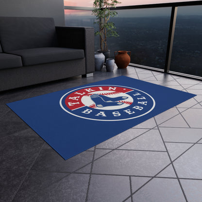 Outdoor Rug Talkin' Baseball