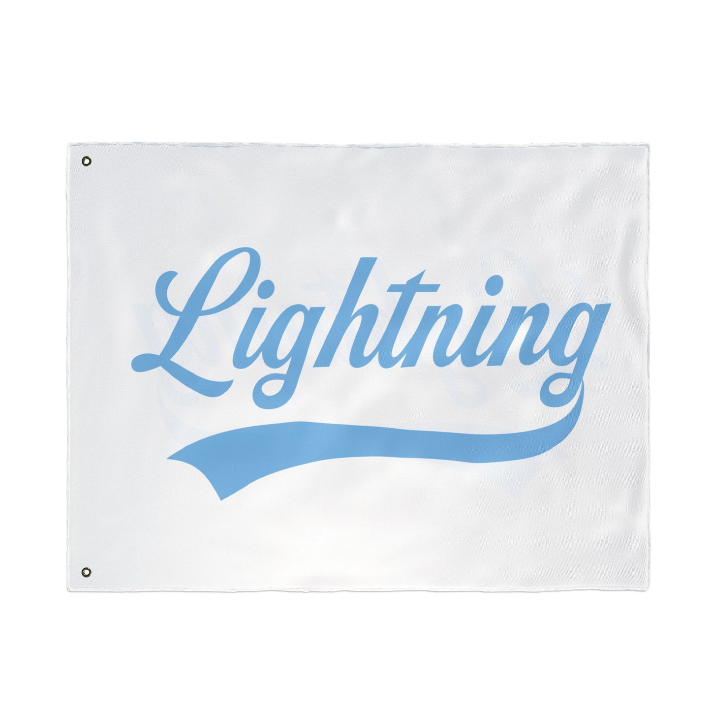 Double Sided Flag Lightning Baseball