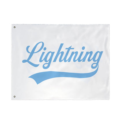 Double Sided Flag Lightning Baseball