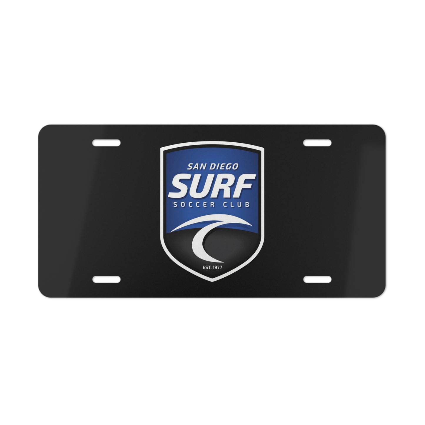 Vanity Plate San Diego Surf Soccer