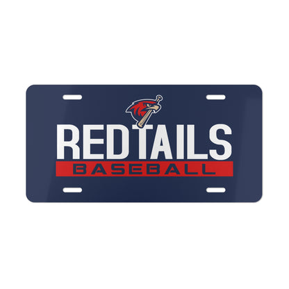 Vanity Plate MSA Redtails Baseball