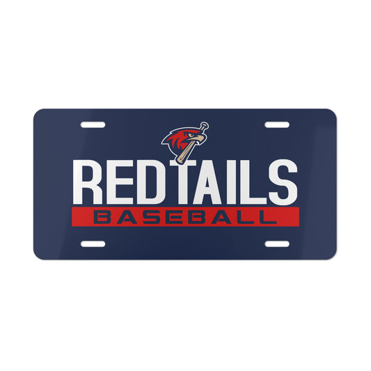Vanity Plate MSA Redtails Baseball