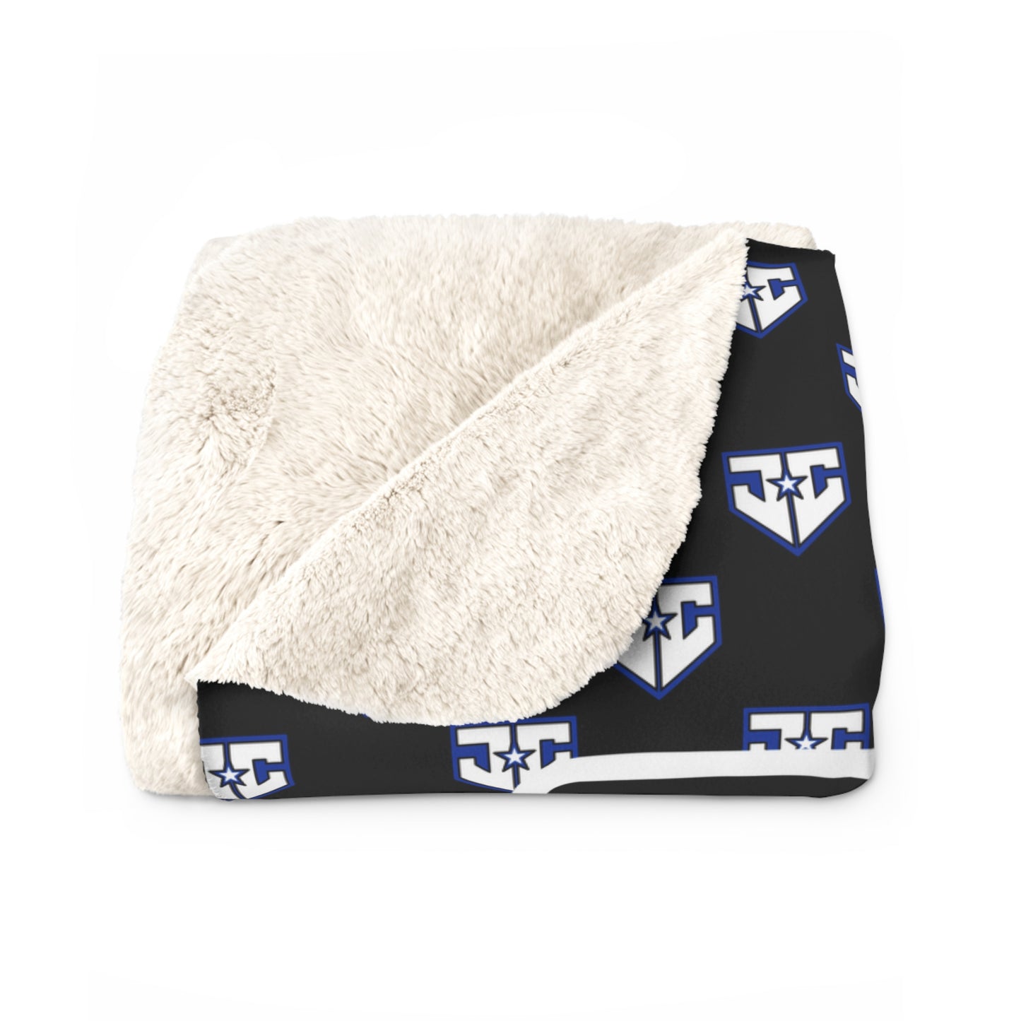 Sherpa Fleece Blanket JCB