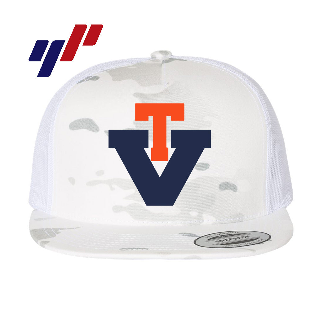 Yupoong 6006 Five-Panel Classic Trucker Cap - Team Virginia Baseball