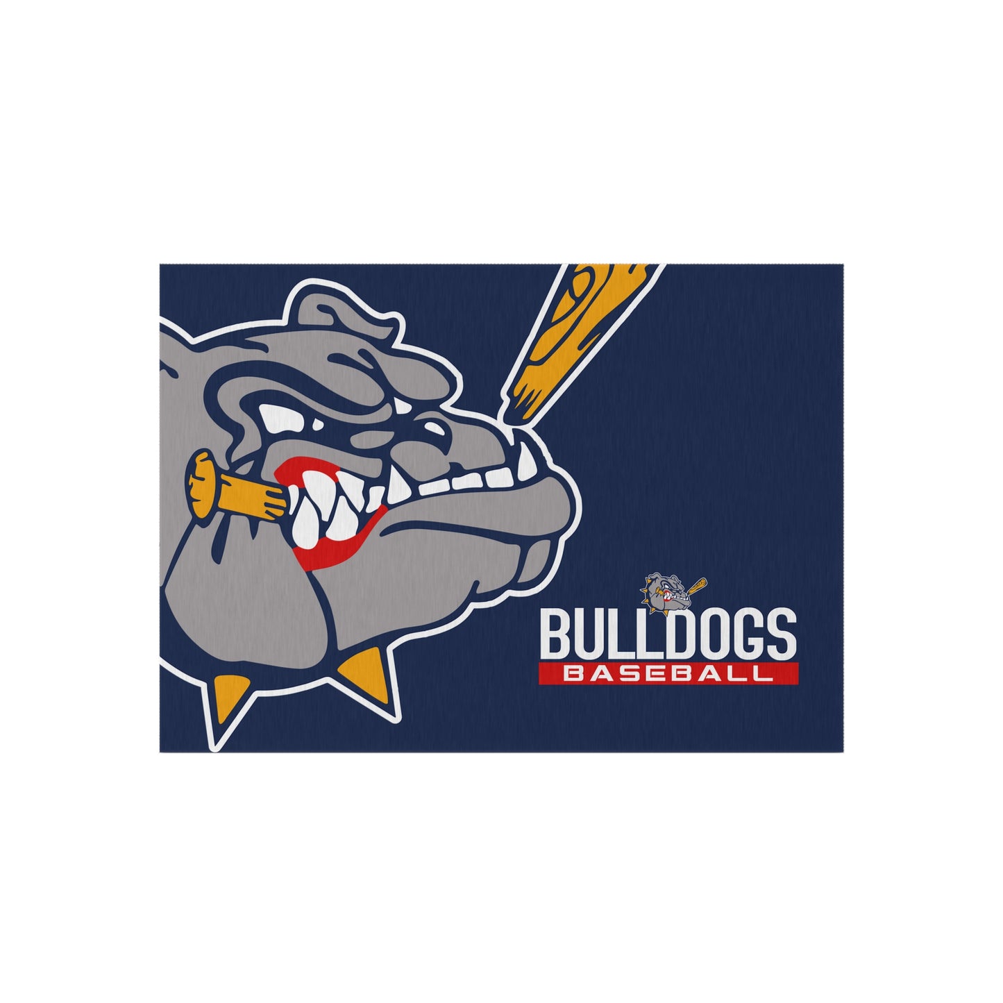Outdoor Rug Bloomingdale Bulldogs Baseball