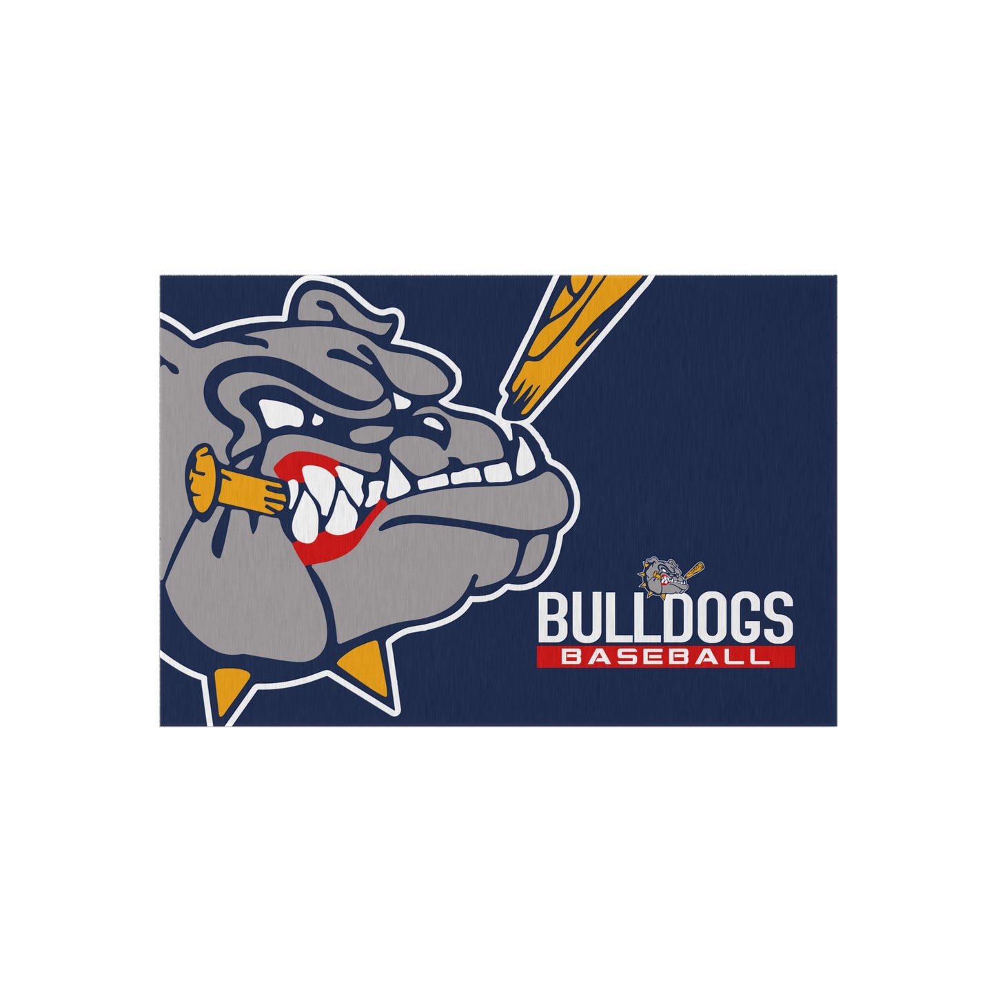 Outdoor Rug Bloomingdale Bulldogs Baseball