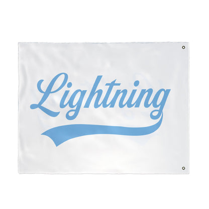 Double Sided Flag Lightning Baseball