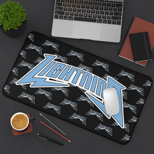 Desk Mat Lightning Baseball