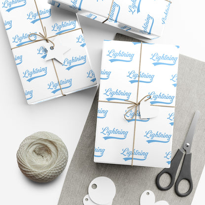 Gift Wrap Papers Lightning Baseball