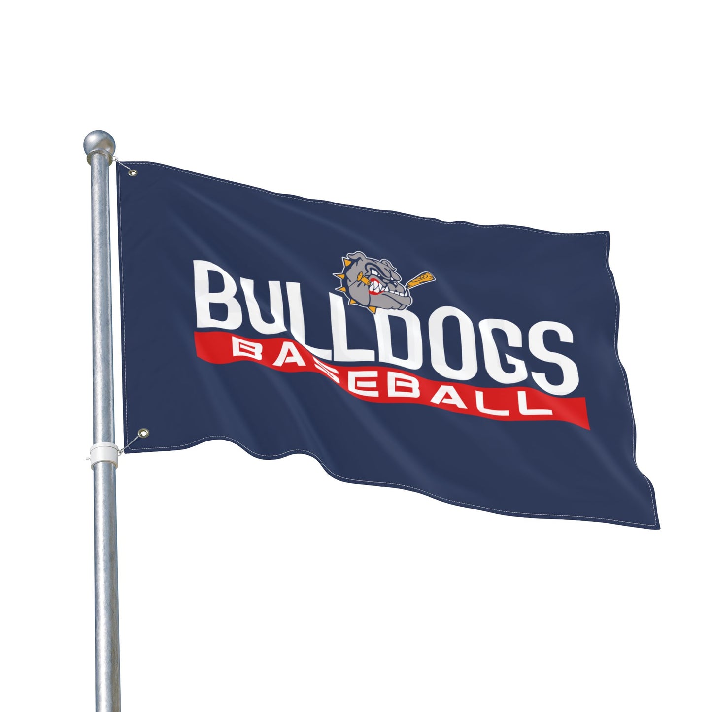 Double Sided Flag Bloomingdale Bulldogs Baseball
