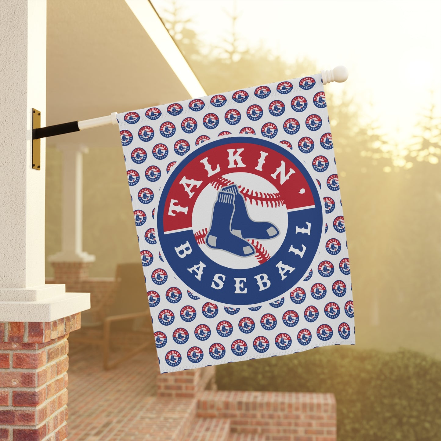 Garden & House Banner Talkin' Baseball