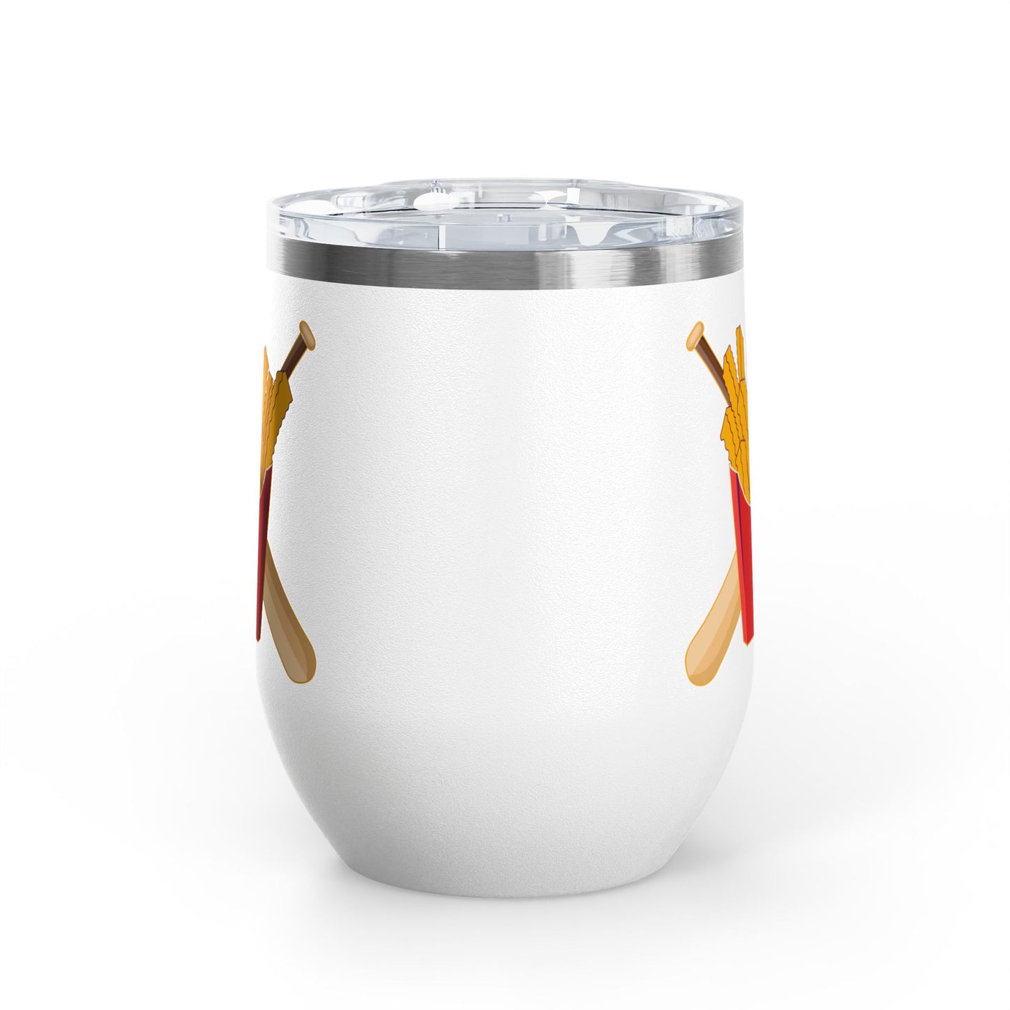 Wine Tumbler, 12oz Team Rally Fries