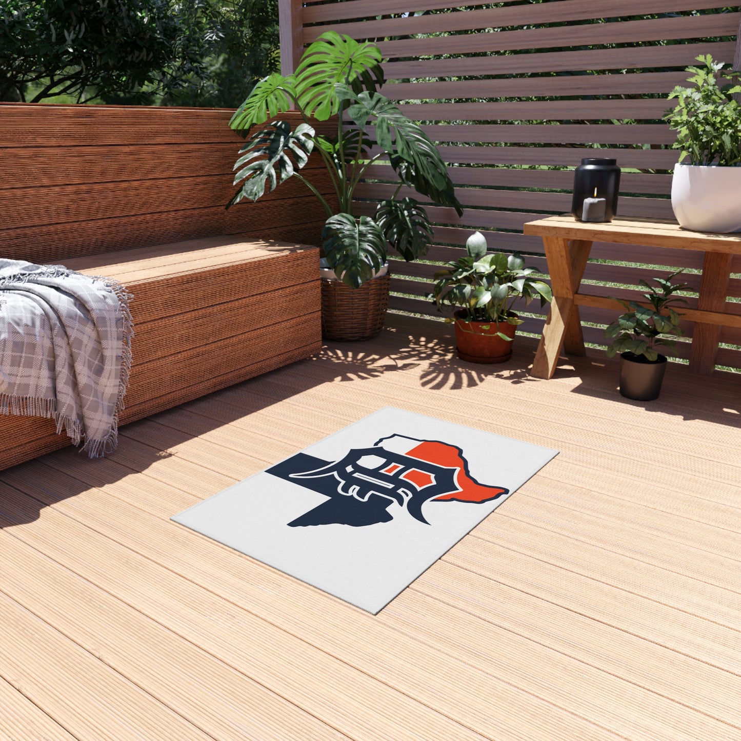 Outdoor Rug Dallas Tigers Baseball