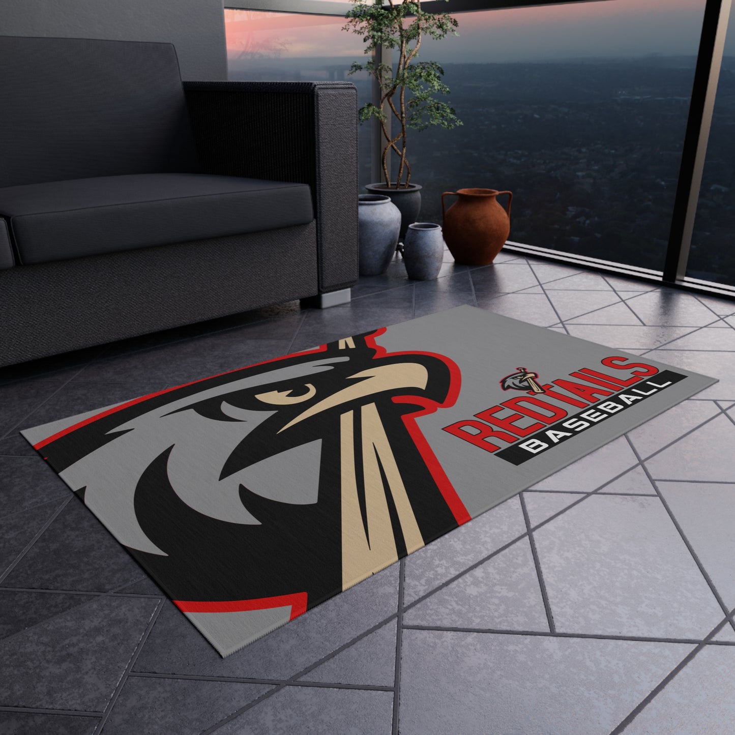 Outdoor Rug MSA Redtails Baseball
