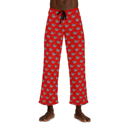 Men's Pajama Pants (AOP) Bloomingdale Bulldogs Baseball