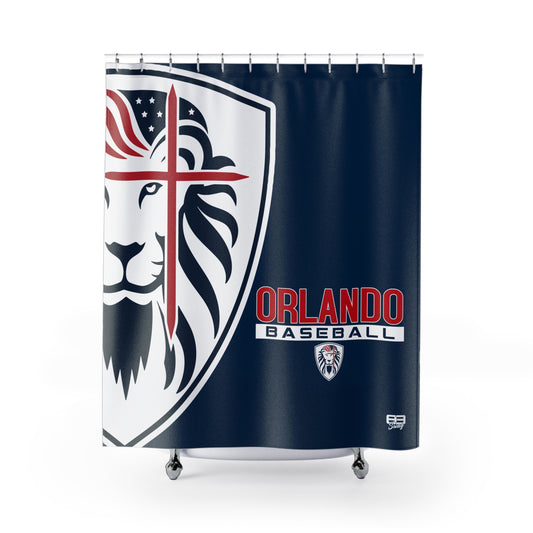 Shower Curtains Orlando Lions Baseball