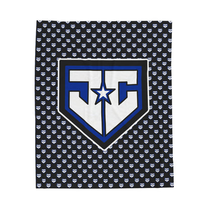 Velveteen Plush Blanket JCB