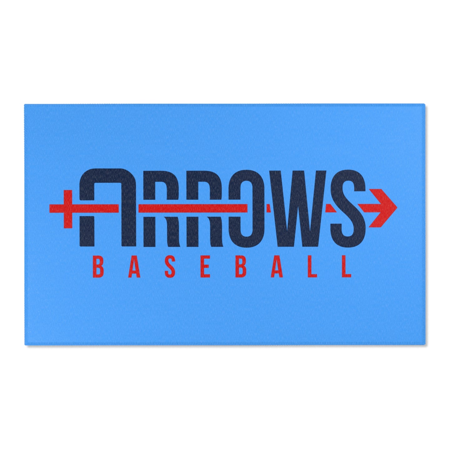 Area Rugs  Arrows Baseball