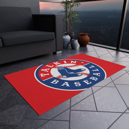 Outdoor Rug Talkin' Baseball