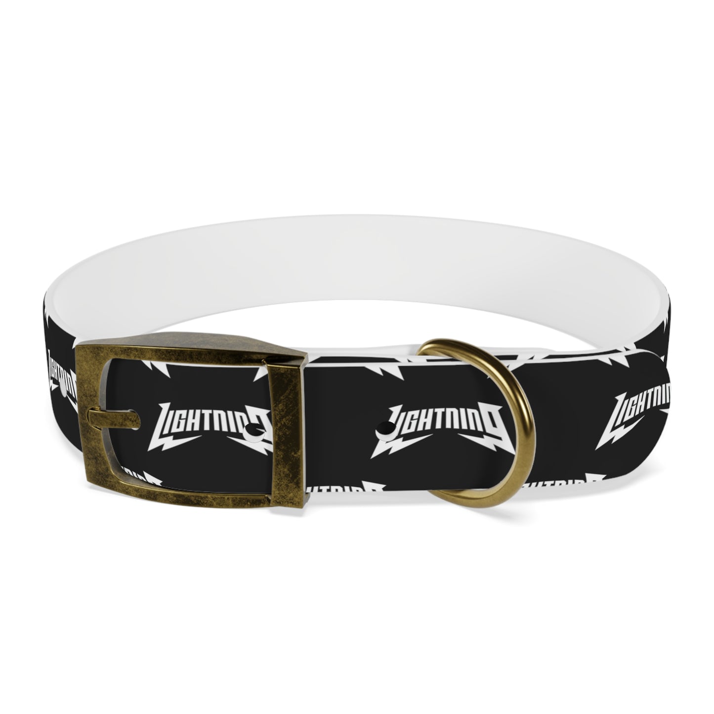 Dog Collar Lightning Baseball