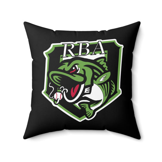 Spun Polyester Square Pillow RBA Stripers Baseball