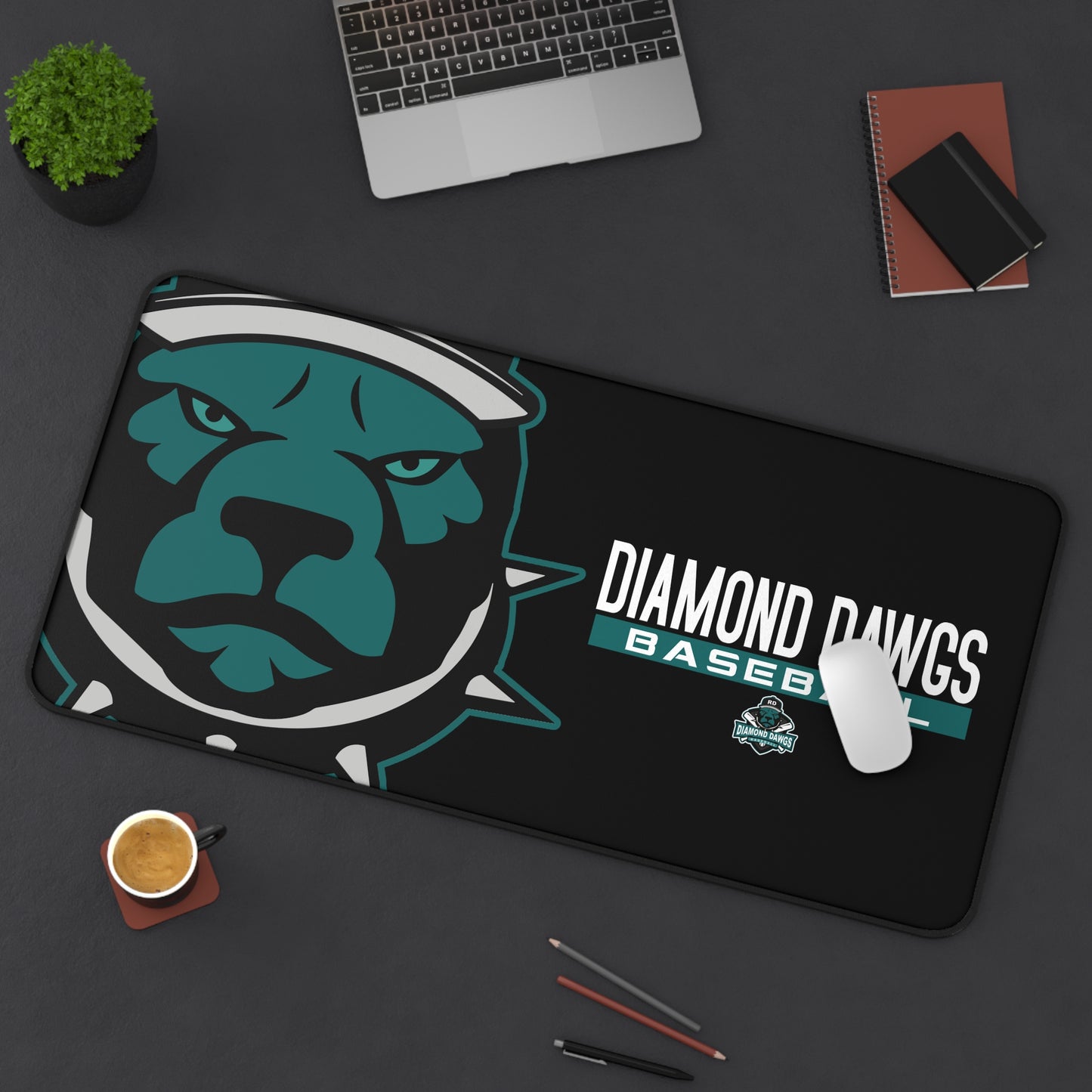 Desk Mat Diamond Dawgs Baseball