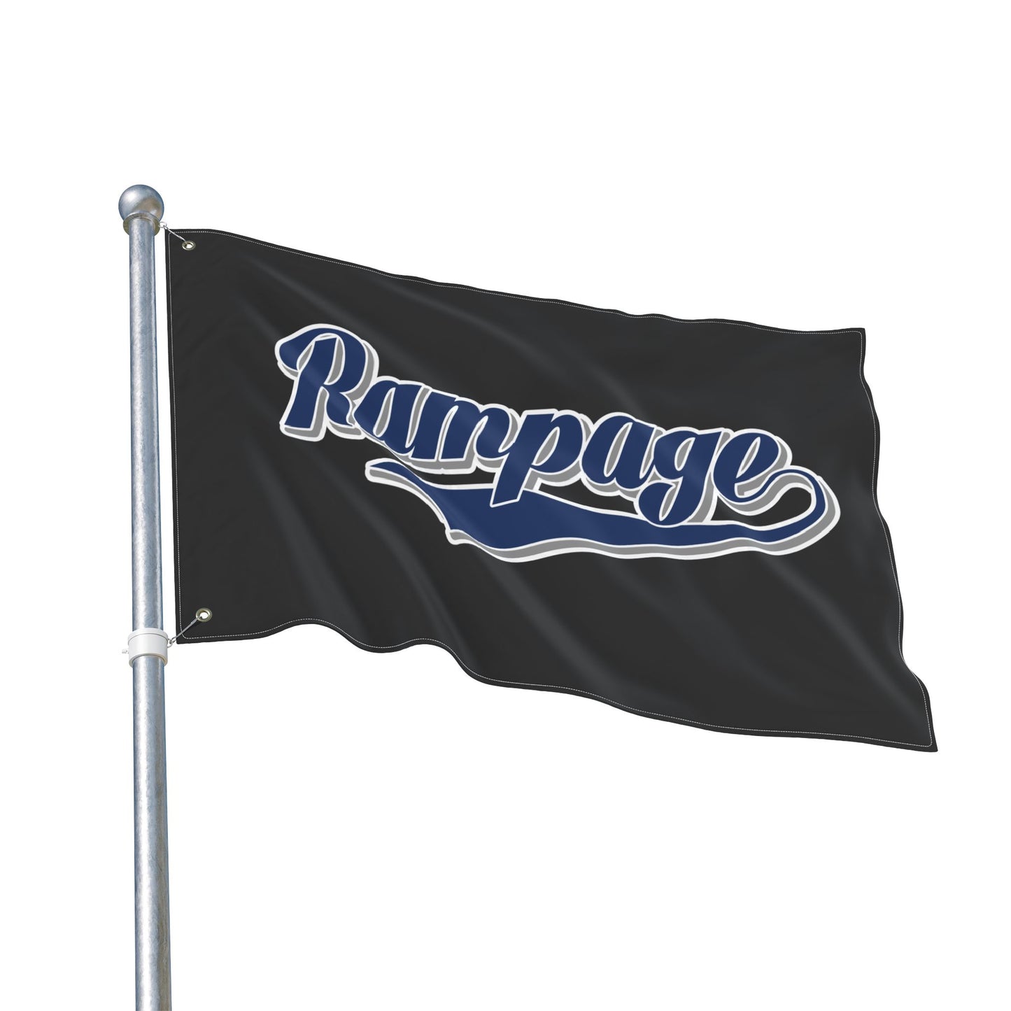 Double Sided Flag Mississippi Rampage