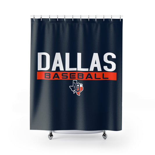 Shower Curtains Dallas Tigers Baseball