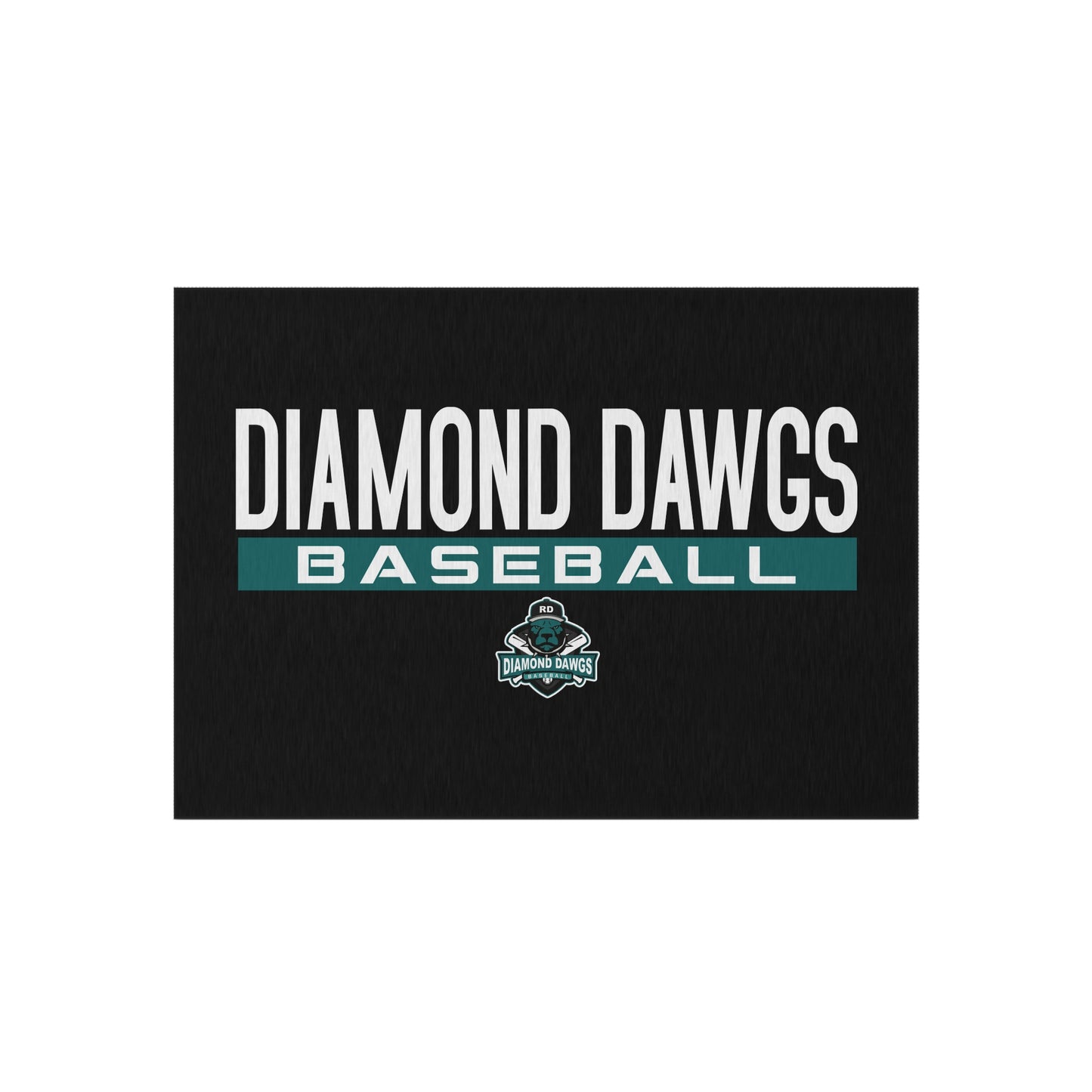 Outdoor Rug Diamond Dawgs Baseball