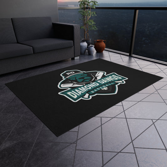 Outdoor Rug Diamond Dawgs Baseball