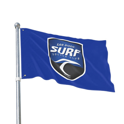 Double Sided Flag San Diego Surf Soccer