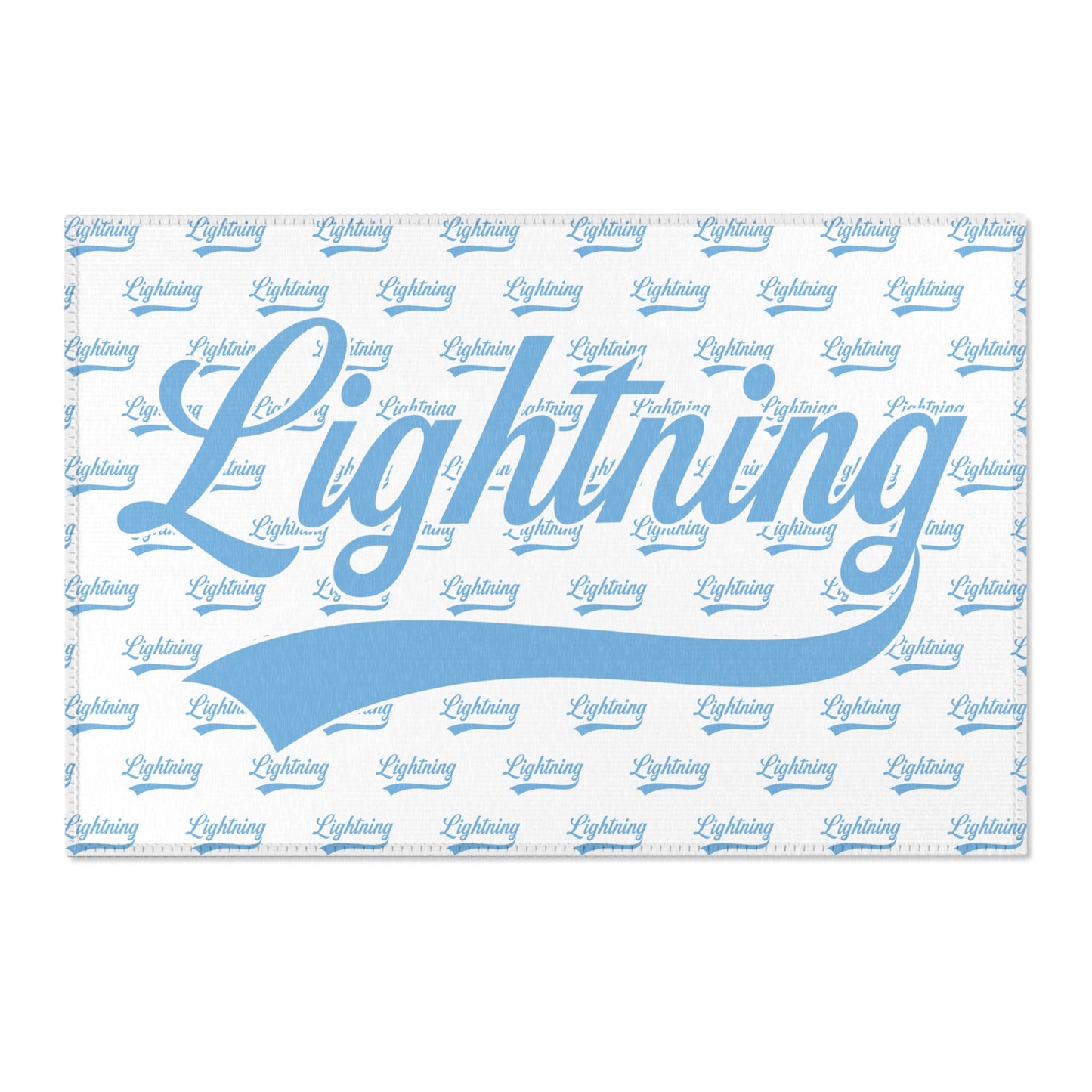 Area Rugs  Lightning Baseball