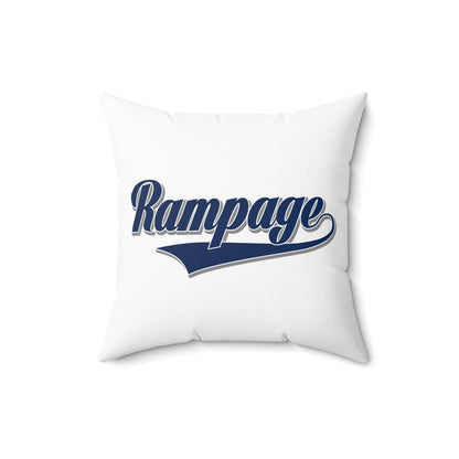 Spun Polyester Square Pillow Mississippi Rampage