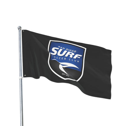Double Sided Flag San Diego Surf Soccer