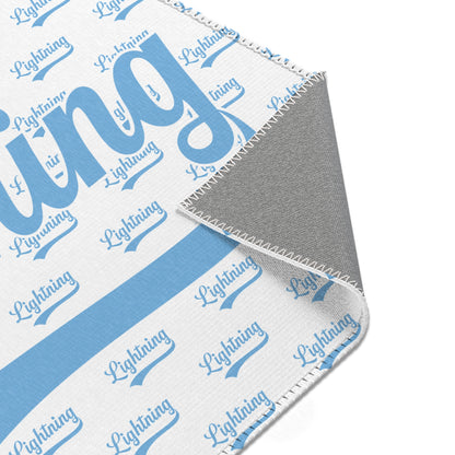 Area Rugs  Lightning Baseball