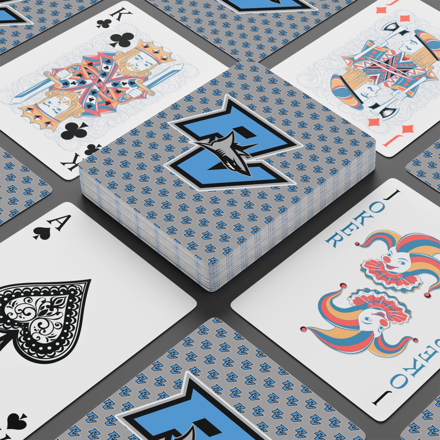 PVAA Sharks Poker Playing Cards