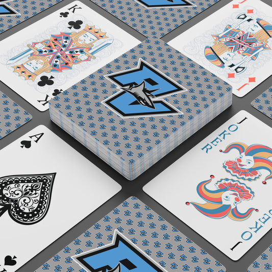 PVAA Sharks Poker Playing Cards