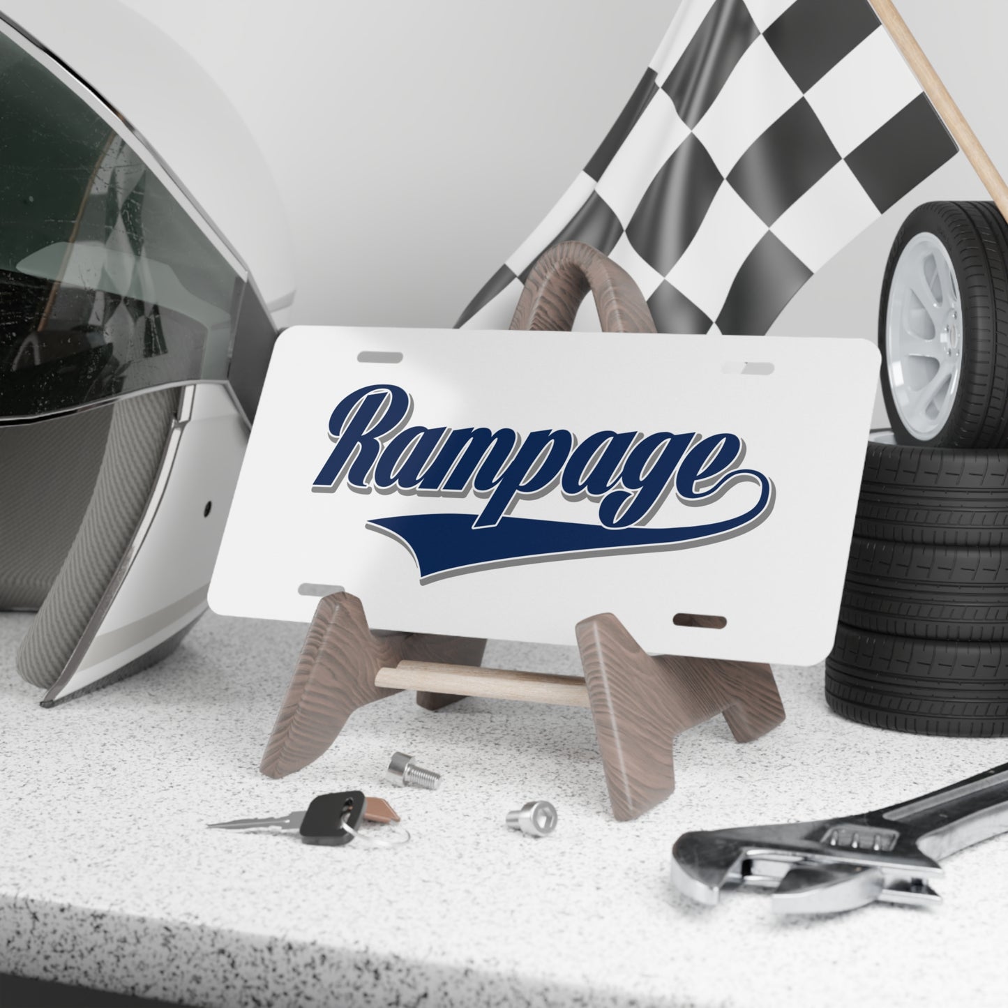 Vanity Plate Mississippi Rampage