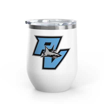 PV Sharks - Wine Tumbler, 12oz