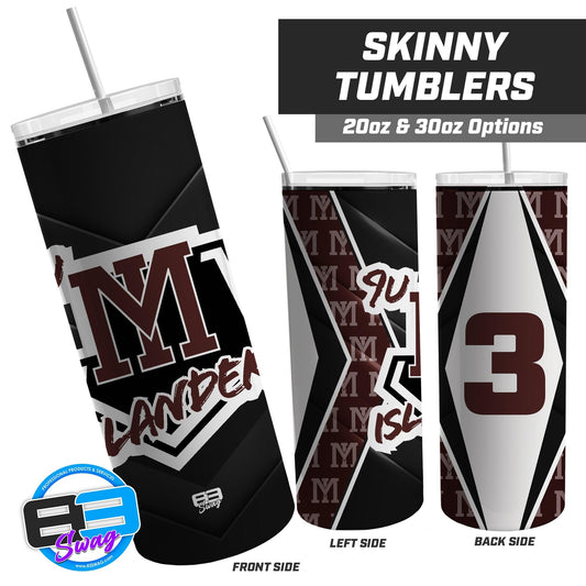 9u Mercer Island Islanders - 20oz & 30oz Skinny Tumbler - 83Swag