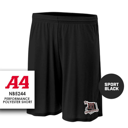 9u Mercer Island Islanders - Performance Shorts - MULTIPLE COLORS - 83Swag