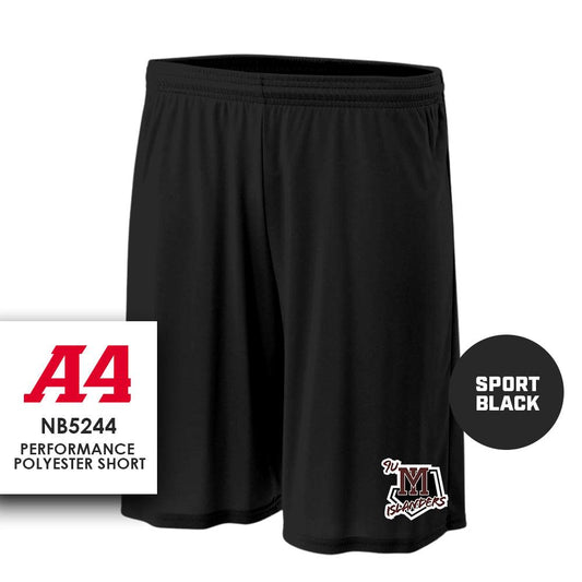 9u Mercer Island Islanders - Performance Shorts - MULTIPLE COLORS - 83Swag