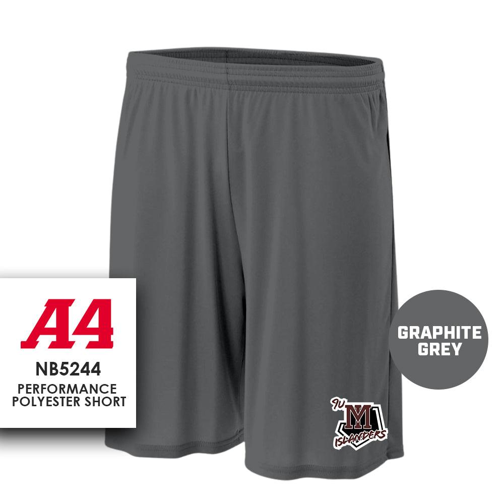 9u Mercer Island Islanders - Performance Shorts - MULTIPLE COLORS - 83Swag