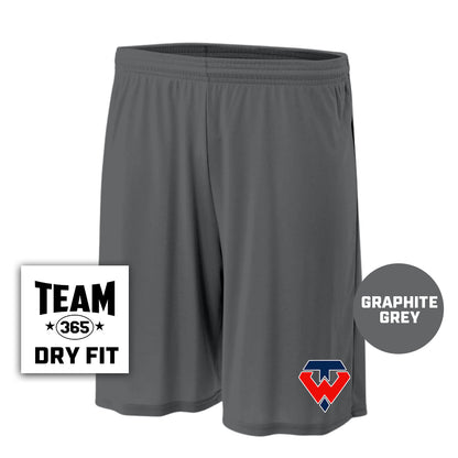 Performance Shorts - Tampa Warriors Baseball V1