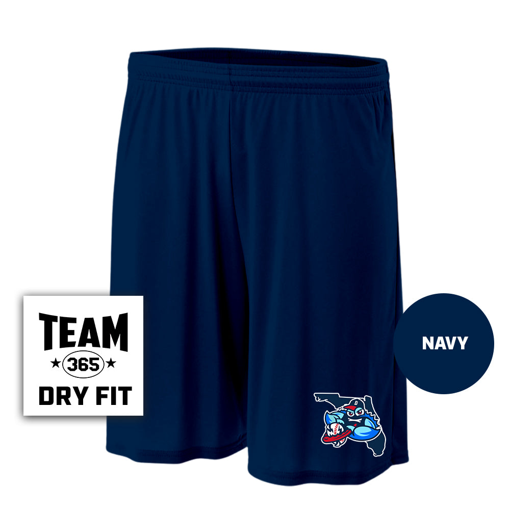 Performance Shorts - FCA Blueclaws Baseball