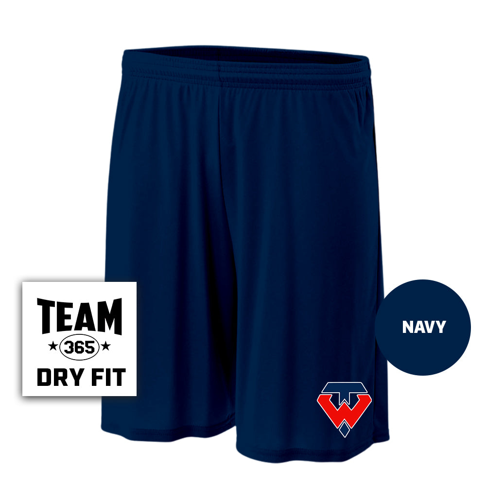 Performance Shorts - Tampa Warriors Baseball V1