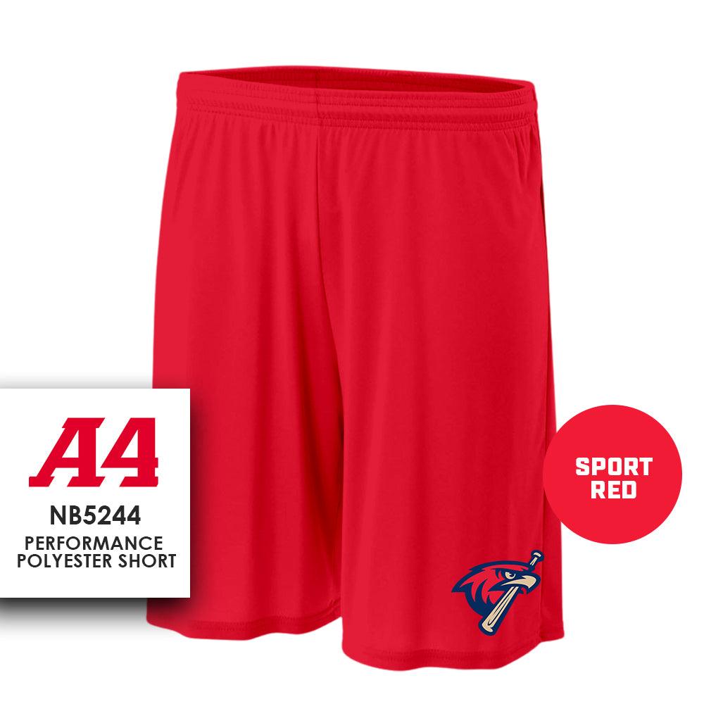 MSA Redtails Baseball - Performance Shorts - MULTIPLE COLORS - 83Swag