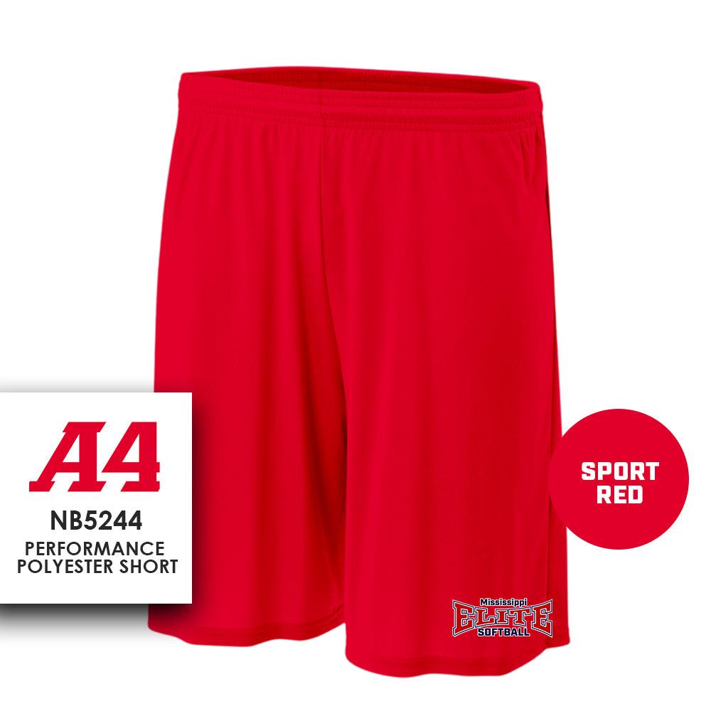 Mississippi Elite 2k12 Softball 2024 Edition - Performance Shorts - MULTIPLE COLORS - 83Swag