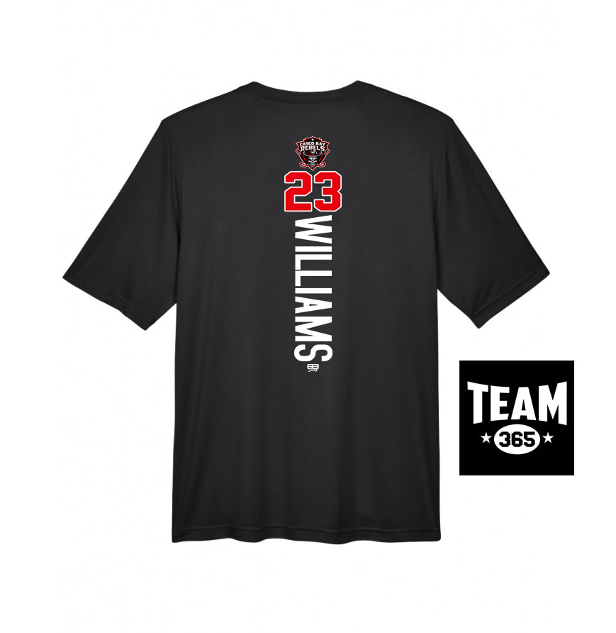 Team 365 Youth & Men's Zone Performance T-Shirt - Casco Bay Rebels Hockey