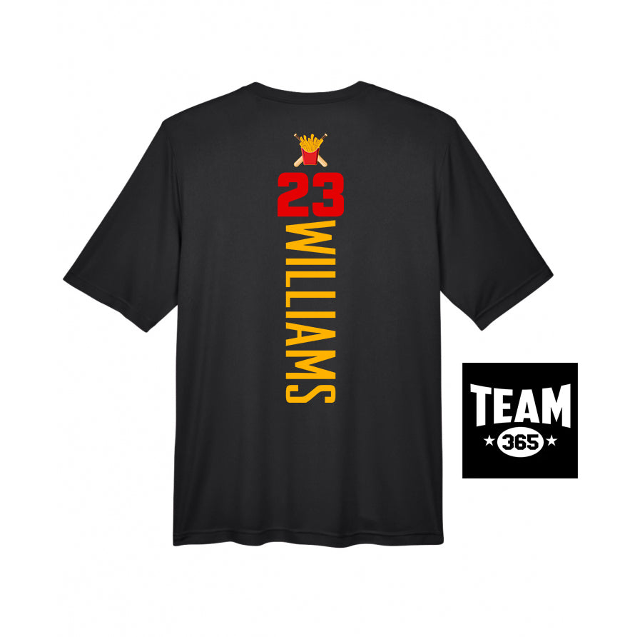 Team 365 Youth & Men's Zone Performance T-Shirt - Team Rally Fries Baseball